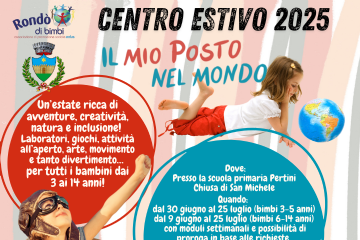 Volantino centro estivo 2025